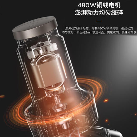 九阳和面+绞肉二合一绞肉机S35-LA993 商品图3