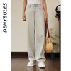 DENYBULES极简复古时尚阔腿裤 商品缩略图0
