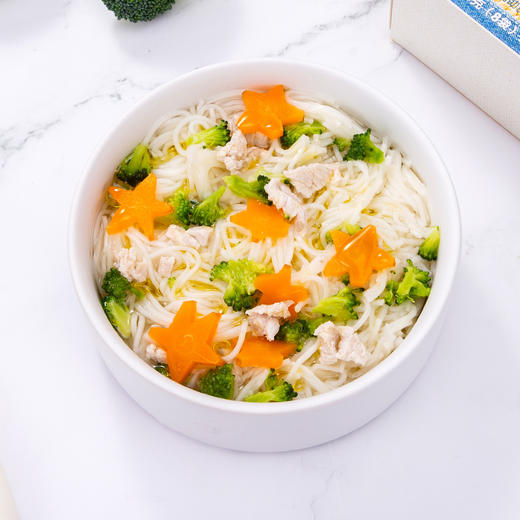 【7种营养】爷爷的农场婴幼儿强化铁猪肝粉40g+短面50g*2 商品图4