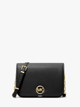 【MK】MICHAEL KORS Delancey 中号皮质邮差包