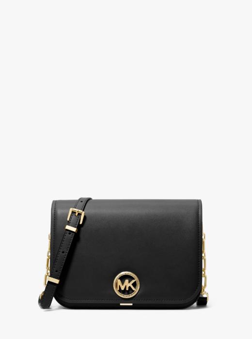 【MK】MICHAEL KORS Delancey 中号皮质邮差包 商品图0