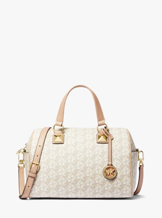 【MK】MICHAEL KORS Grayson 中号老花手提包 商品图0