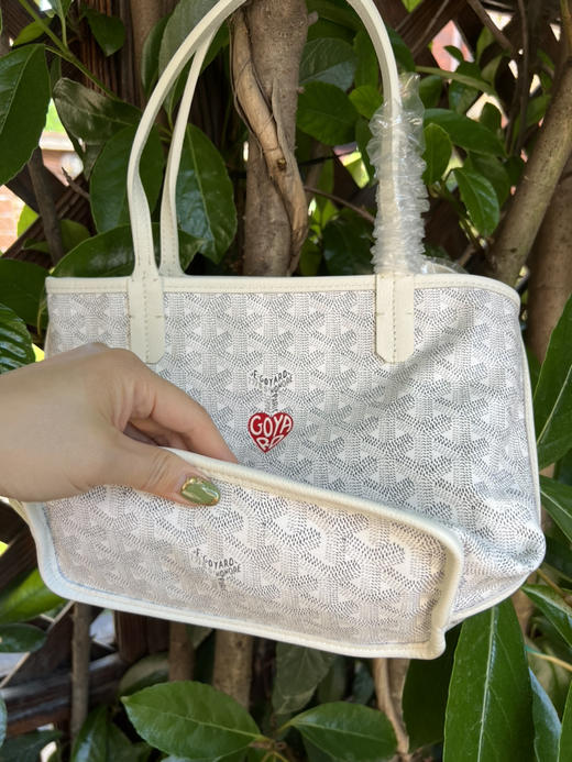 528-5 狗牙红心♥️双面mini购物袋 商品图11