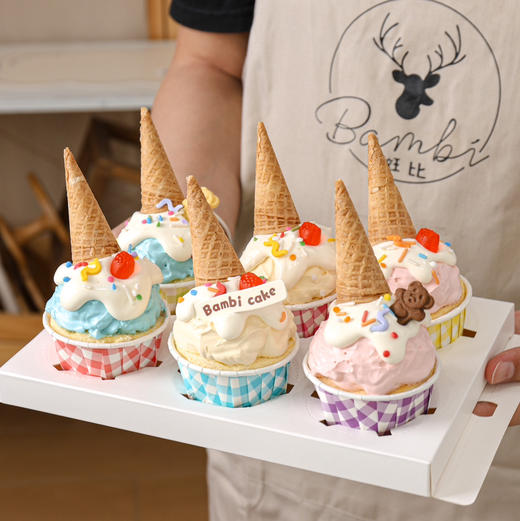 甜筒纸杯蛋糕 商品图0