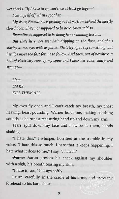 【中商原版】Shatter Me系列 第6部 想象 Imagine Me 英文原版 Tahereh Mafiis 奇幻浪漫爱情小说 商品图7