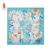 SAINTJOY/上久楷真丝方巾 双面印花真丝方巾  丛林故事 FJS24021 商品缩略图10