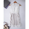 欧芮儿 夏装新款V领条纹无袖连衣裙 商品缩略图1