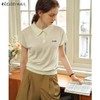 OLrain欧芮儿polo领针织衫女夏季2024新款简约百搭气质学院风小衫 商品缩略图0