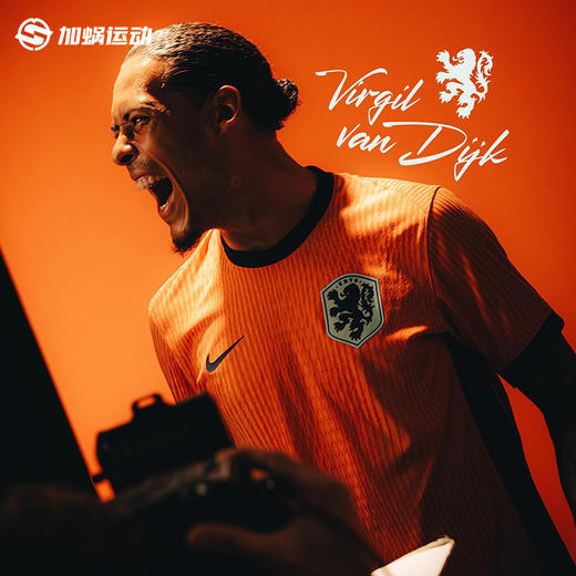 【连印号臂章】SFS正品 Nike耐克2024欧洲杯荷兰主场球迷版球衣 FJ4276-819 商品图5