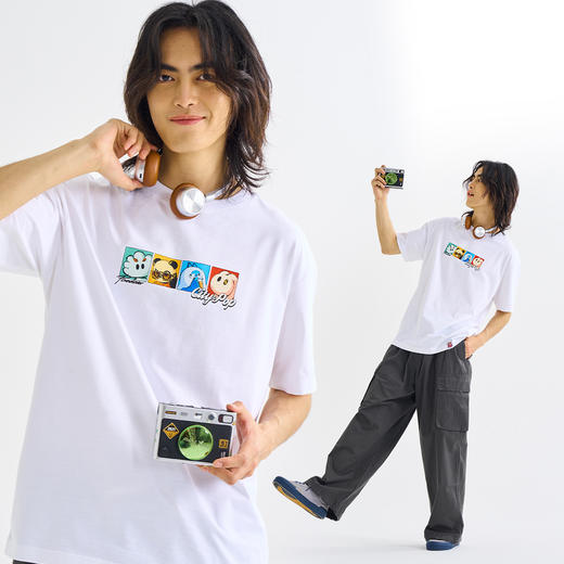 City Pop Sorona 肤感T恤（黑白两色可选） 商品图3