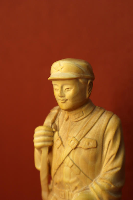 红军°黄杨木摆件 商品图3