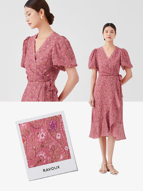 轻松get优雅穿搭|邂逅碎花连衣裙