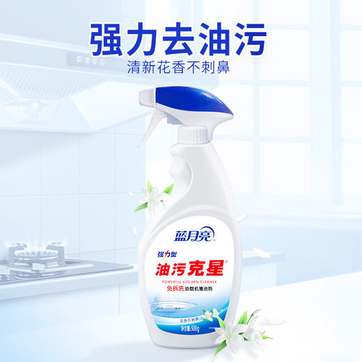 蓝月亮 (油污克星组合：强力型油污克星500g×2+强力型油污克星500g瓶补×2）×1 商品图1