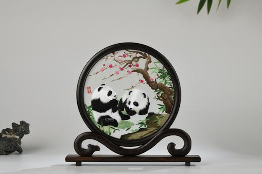 蜀绣双面绣-梅花情 商品图0