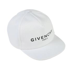 纪梵希 GIVENCHY 男女童白色棉质鸭舌帽 H21031/10B BIANCO 56