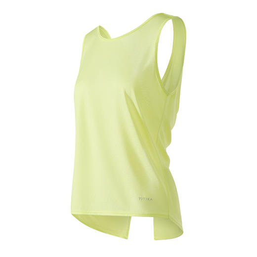 TITIKA ACTIVE背心女夏外穿 扭结美背罩衫宽松休闲薄款透气上衣11075 商品图4