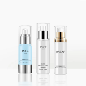 护花呤塑颜三件套（逆时塑颜精华霜+柔肤水+泽颜防晒霜）饱满紧致（原逆时塑颜套装）