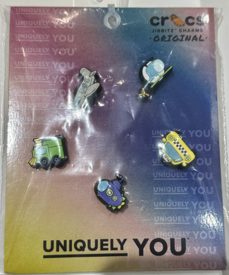 crocs 卡骆驰 智必星 饰品小型车辆五件套10013240