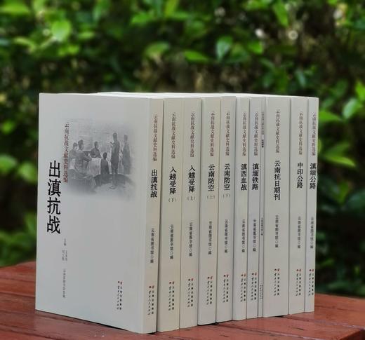 《云南抗战文献史料选编》全11册，一箱装，王水乔等主编，云南人民出版社2016年版，定价2000，售价388元。 商品图2