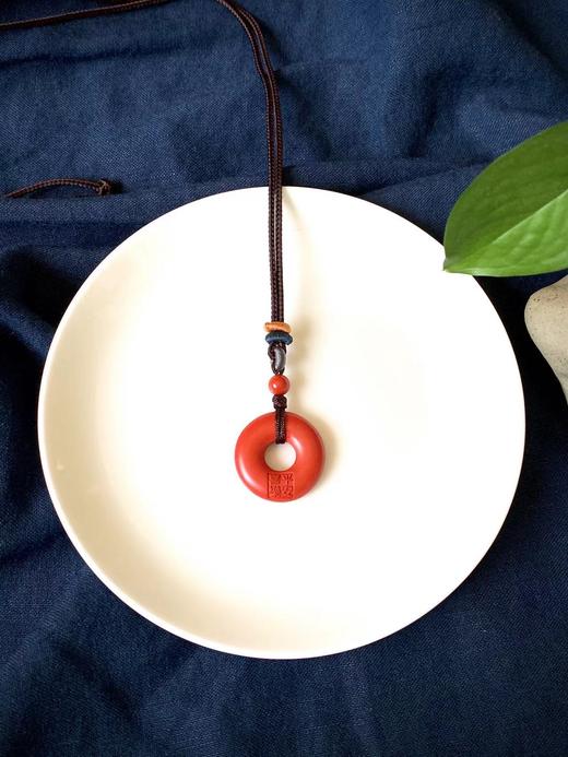 平安喜乐红砂平安扣吊坠（成人/儿童） 饰品美物 商品图4