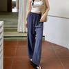 肌理纹微压皱宽松轻薄长裤 商品缩略图3