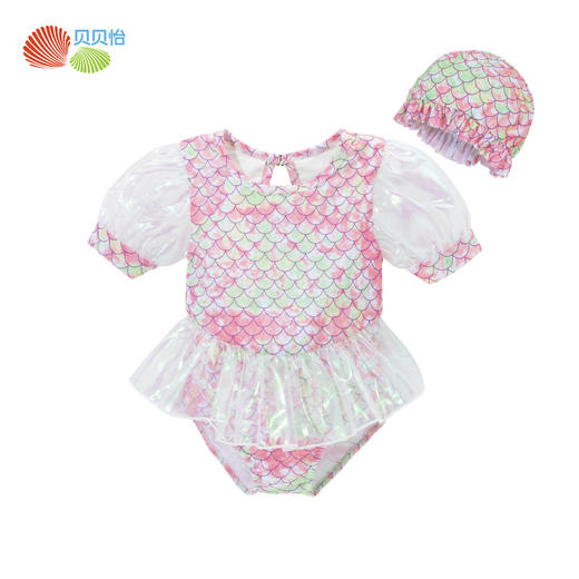 女童炫彩连体泳衣ZB5DP029 商品图2