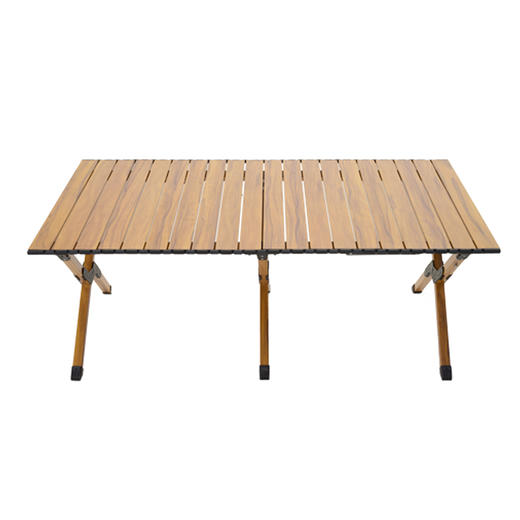 错山户外桌椅套装克米特椅子蛋卷桌铝合金折叠便携式露营装备野 116CM-铝合金蛋卷桌ME805 商品图1