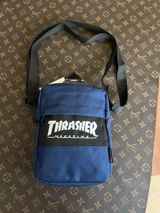 THRASHER帆布单肩斜挎两用小背包 商品图4