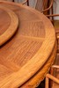 红桥红  家具严选  缅甸花梨(大果紫檀）  【238花边底座圆餐桌 十三件套 】 商品缩略图3