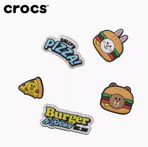 crocs 卡骆驰 智必星 饰品Line Friends五件套10012229