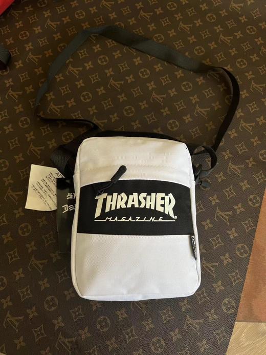 THRASHER帆布单肩斜挎两用小背包 商品图5