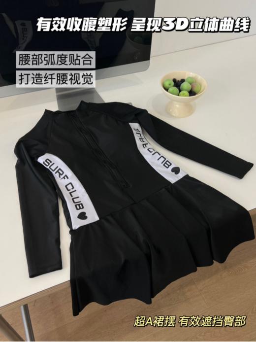 🔥【德尔惠Deerway女士成人泳衣】🥳1、一整件弹力非常大年夏季最撩人的连体泳衣人体工学打造，🌟桑软弹力设计贴舍腰身收腰显瘦穿脱方便 💥 商品图4