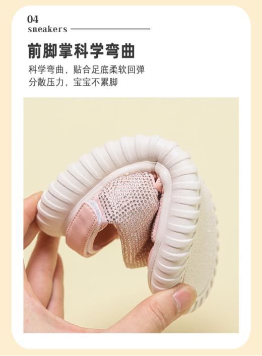 💥【品牌直发】软到没话说❗️【岁愿高品质烫钻闪亮公主儿童凉鞋SY-K98719】⚠️透气舒爽很好穿～满钻鞋面，亮眼又吸睛✨女鹅秒变小公主🧚♀️ 商品图1