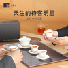 小罐茶 浩影·白瓷盖碗套组 盖碗(160ml)*1 公道杯(230ml) *1品茗杯(50ml) *4 藏养礼用 商务礼赠  48小时发货 商品缩略图2