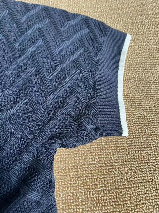 Emporio Armani 24新款针织短袖polo衫 商品图14
