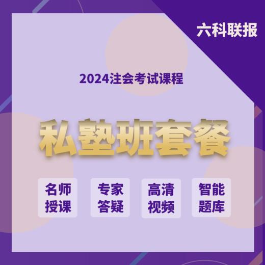 2025年注册会计师私塾班 商品图0