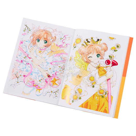 【中商原版】画集 魔卡少女樱 纪念插画集 复刻版 CLAMP 木之本樱 李小狼 讲谈社 日文原版画集 商品图2