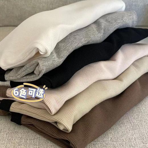 「数色可选！撞色设计」韩社6605夏日好搭撞色一体杯背心 女新款修身带胸垫高弹螺纹棉吊带上衣 商品图1