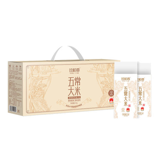 珍粒香五常大米原粮2号【经典礼盒装】4kg 商品图2