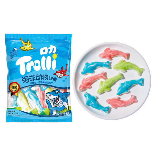口力海洋动物软糖100g 商品图0