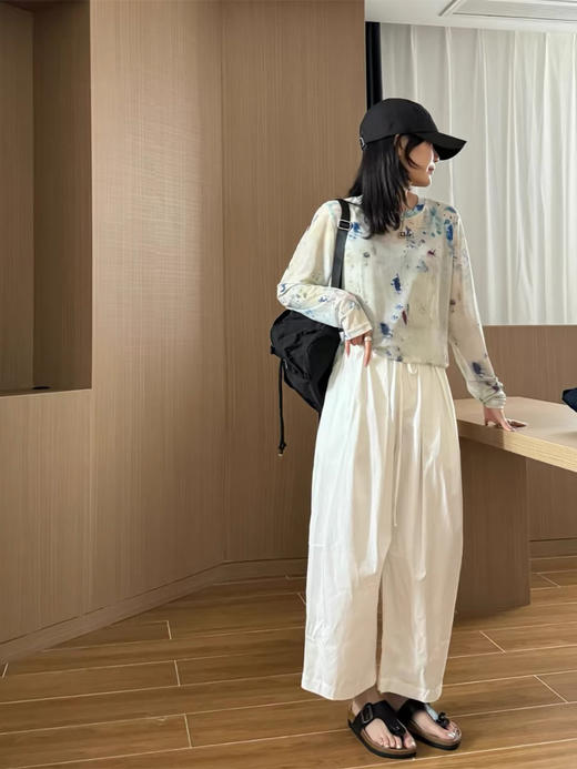 天丝网纱印花T 商品图4