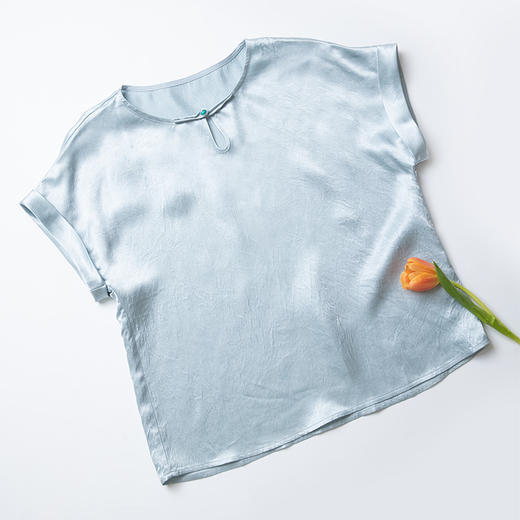 【回馈粉丝】丝滑亲肤简约国风上衣 商品图3