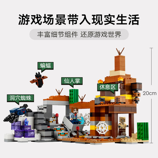 乐高LEGO 荒地矿井LEGC21263 商品图2