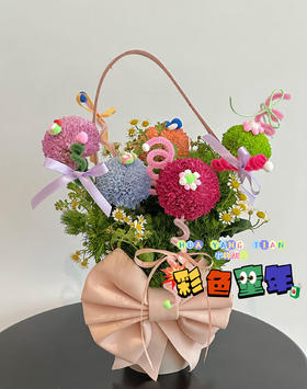 彩色童年 · 花桶