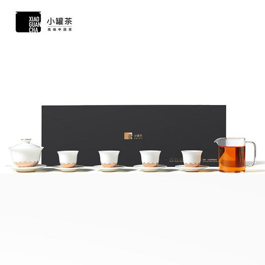 小罐茶 浩影·白瓷盖碗套组 盖碗(160ml)*1 公道杯(230ml) *1品茗杯(50ml) *4 藏养礼用 商务礼赠  48小时发货 商品图5