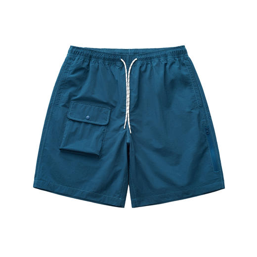 吃茶去chichaqu2024抽绳沙滩休闲短裤山系夏季户外宽松男女百搭 商品图0