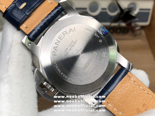【NOOB Factory2022墙裂推荐】市场最高版本 沛.--海Luminor Marina PAM1313硬汉腕表！
1⃣️直径44MM！
2⃣️致敬传奇夜70周年，经典延续蓝色三文治放射纹表盘 商品图6