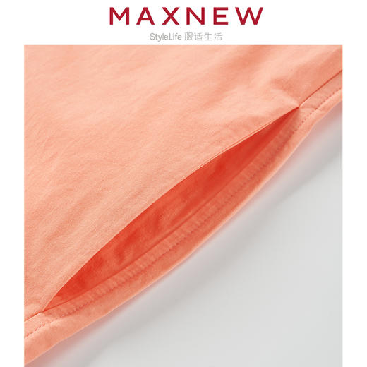 【裙装】 女装亲肤透气棉感宽松衬衫连衣裙 1N2225302 商品图3