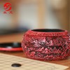 双元精品 大唐海蓝款琉璃围棋子 含木罐礼盒 商品缩略图3