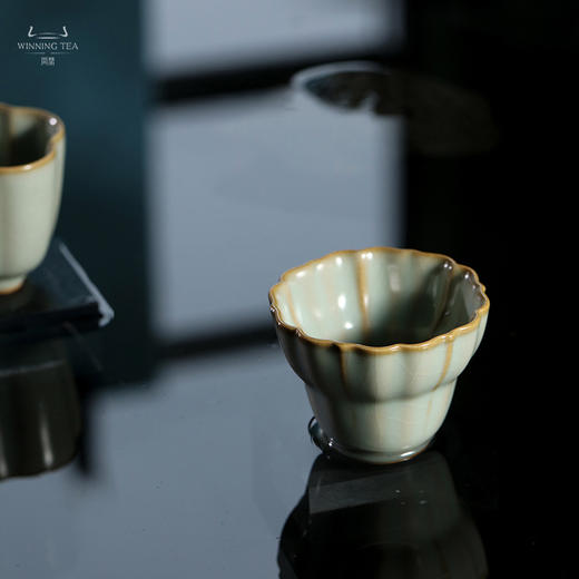 问鼎汝瓷鼎峰系列天青甲辰非雾杯 商品图3